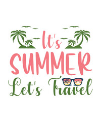 Summer t shirt, mug design