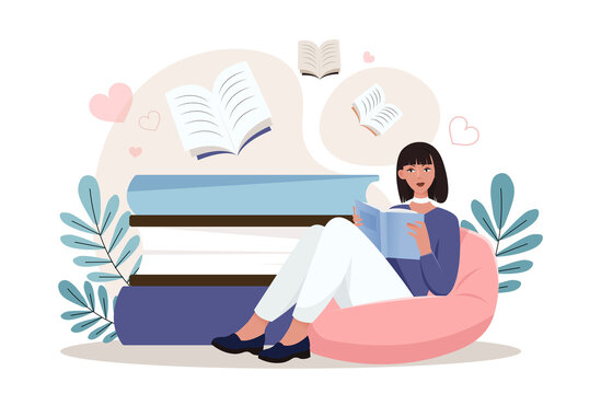 Books lover concept - Powered by Adobe