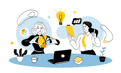 Business idea concept