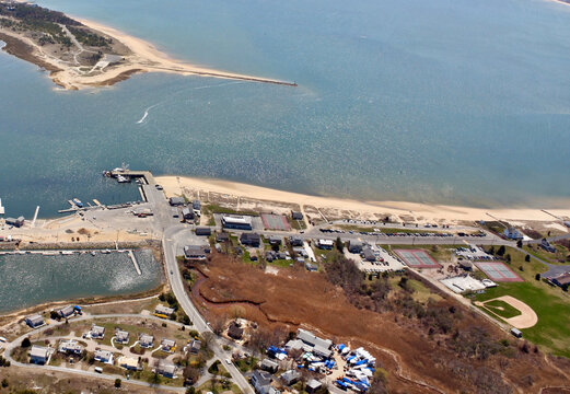 Wellfleet Cape Cod Aerial in New England