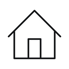 home icon vector for website symbol presentation