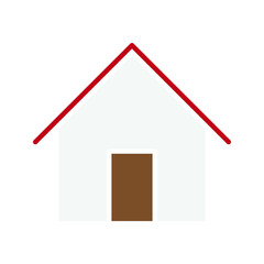home icon vector for website symbol presentation