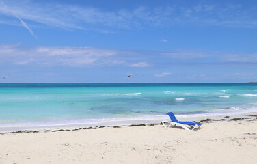 The beach of Cayo Santa Maria, Cuba