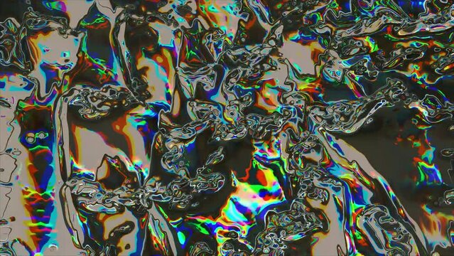 Abstract Moving Refractions. High quality 4k footage