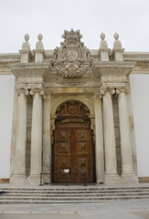 Fototapeta na wymiar Old Library at Coimbra University, Portugal