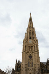 Fototapeta na wymiar View of Good Shepherd of San Sebastian Cathedral in Spain