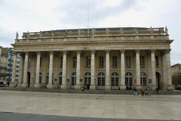 Naklejka premium Burdeos