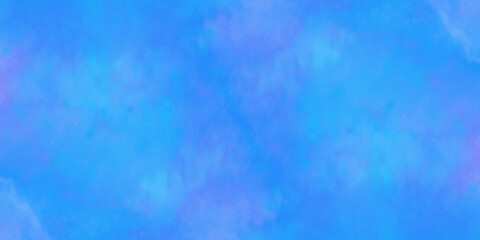 Abstract sky blue shades blue watercolor background, Luxury bright blur grunge texture with stains, Colorful water blue background for creative design.