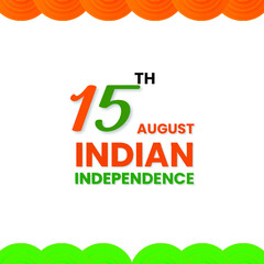 
Indian Independence Day 15 August National Poster Social Media Poster Banner Free Vector