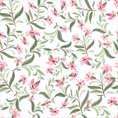 seamless floral background