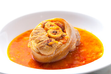 osso buco in tomato sauce