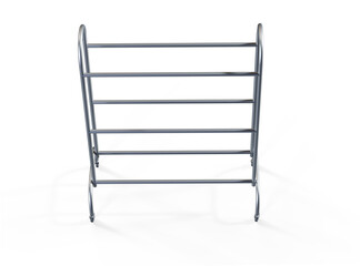 Fototapeta premium Realistic 3D Render of Metal Scaffolding