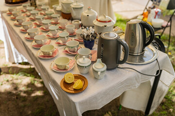 Tea time.