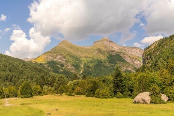 Bujaruelo Valley in Ordesa y Monte Perdido national park.