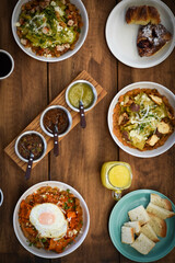 desayunos chilaquiles jugo