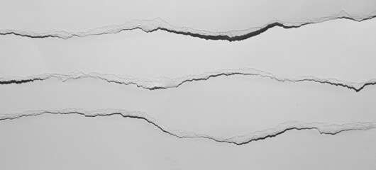 Edges of ripped paper