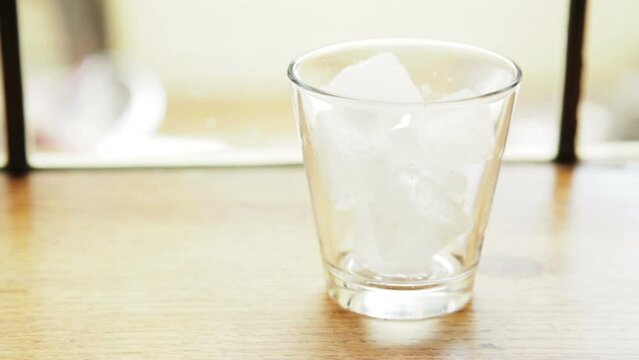 Pouring Soft Dirnk
