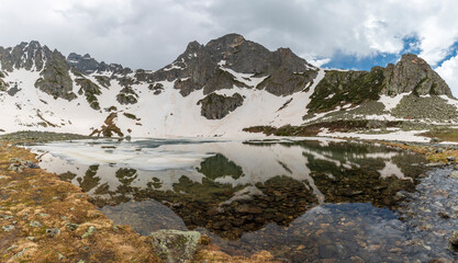Avusor Lake view in Rize Province of Turkey © nejdetduzen