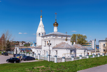 Fototapeta na wymiar Church of the Resurrection, Cheboksary, Republic of Chuvashia.