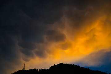 Mammatusclouds 