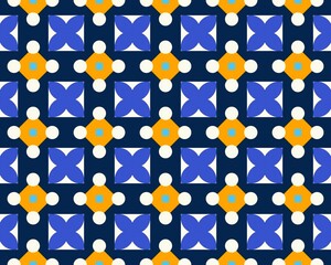 Abstract background texture in geometric ornamental style. Seamless design.