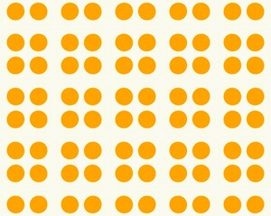 A Background orange and white-colored table cloth in a cage seamless pattern