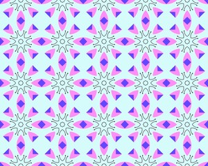 Art Deco Pattern Of Geometric Elements abstract seamless patterns with unique color combinations Des