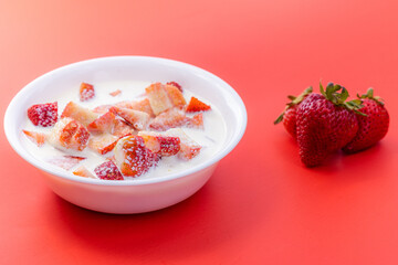 Strawberries and cream