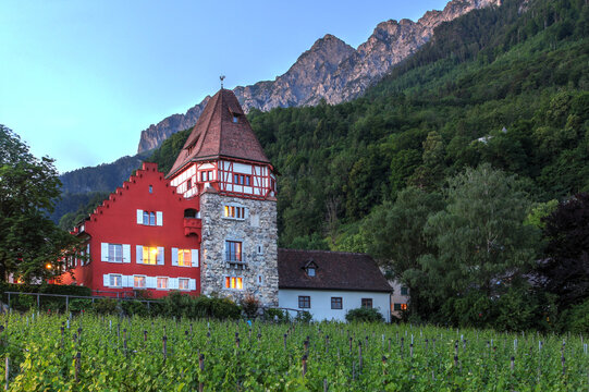 The Red House, Vaduz, Liechtenstein