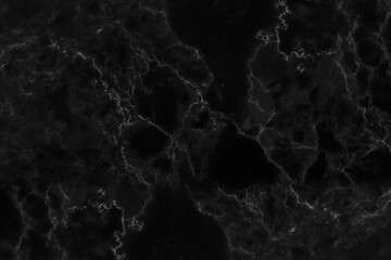 Black marble natural pattern for background, abstract natural marble black and white