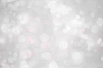 Obraz na płótnie Canvas white glitter vintage lights background. white heart boked