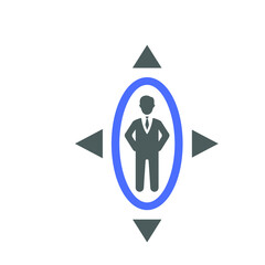 Business, decision, direction icon 