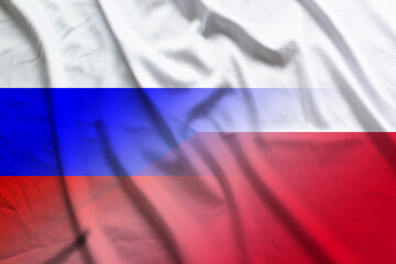 Russia and Czech Republic official flag transborder contract CZE RUS
