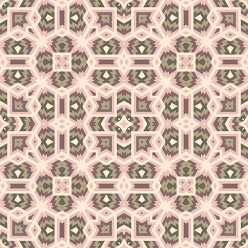 Geometric Abstract Seamless Background Pattern