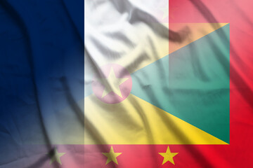 France and Grenada government flag transborder negotiation GRD FRA