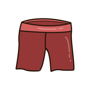 Men's shorts vector illustration