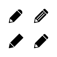 Pencil icon vector. pen sign and symbol. edit icon vector