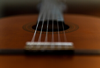 Fototapeta premium Acoustic Guitar Close Up 5