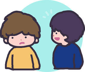 目線をそらす子供。目が合わない、呼びかけてに振り向かない。自閉症スペクトラム症。ASD、高機能自閉症、アスペルガー症候群。行動特性、自閉傾向