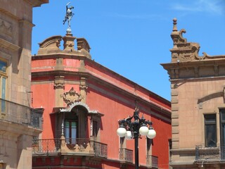 historical center of San Luis Potosi, mexico
