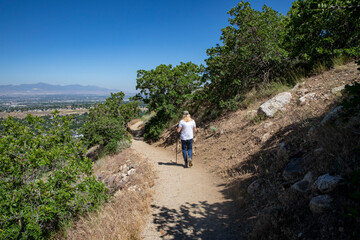 Obraz premium hiking in the mountains