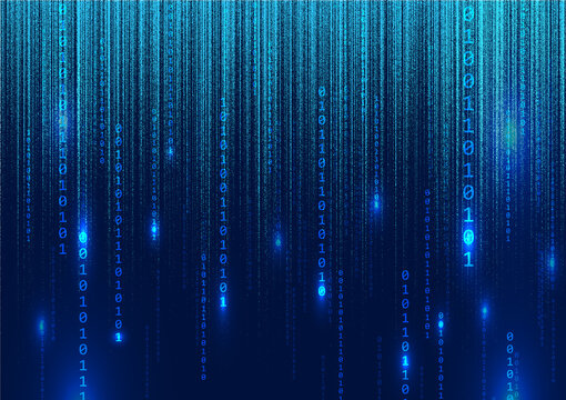 background image hi-tech pattern number code matrix