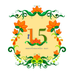 Indian Independence Day 15 August National Poster Social Media Poster Banner Free Vector