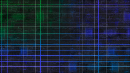 Abstract glitch art grid background image.