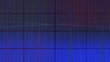 Abstract glitch art grid background image.