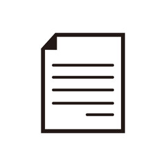 document icon vector illustration sign