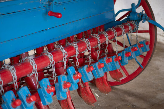 Victorian Farming Seed Drill