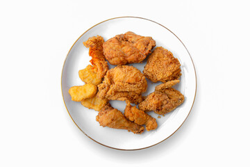 Thailand, Fried Chicken, Crunchy, White Color, Chicken Wing