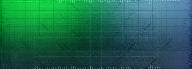 Abstract glitch art grid background image.