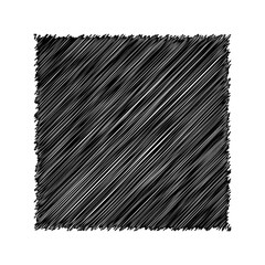 Grunge Black And White Vector Texture Template. Random pattern for design. Abstract drawn background. Vector illustration.
